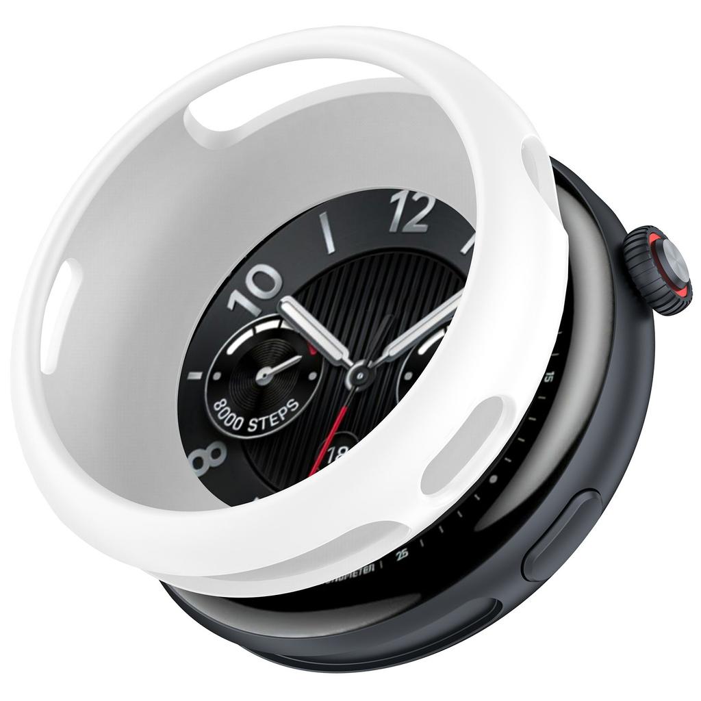 For vivo Watch 5/5 eSIM/iQOO Watch 5 Watch Case Soft Silicone Hollow Watch Frame Cover