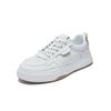 Spring White Shoes New Style of Female Students' Thick-soled High-rise Sports Shoes Casual Street Shot