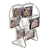Unique Rotating Wheel Rack Photo Picture Frame Wedding Photography Studio Home Decoration