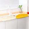 Yousheng 1/2Pcs Leaf Shape Sink Splash Guard с присосками для мытья овощей, защита от брызг, кухонная столешница, защита от брызг
