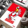 Sydney Swans Charge Carpet Rug for Living Room Bedroom Home Sofa Decoration,Kids Play Nonslip Floor Mat