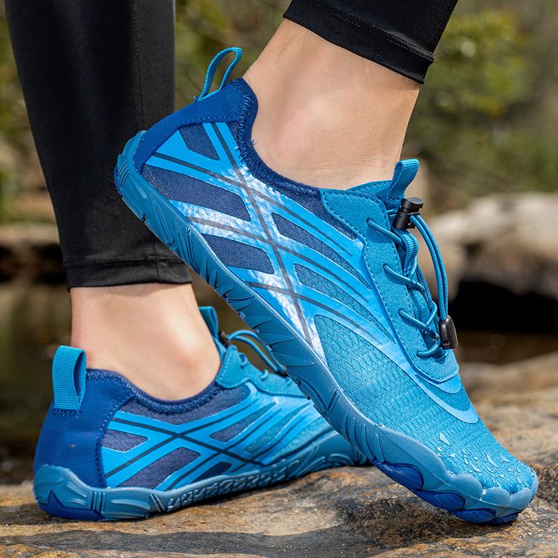 Summer Barefoot Beach Shoes Quick Dry Wading Sneakers Men Women Elastic Water Sports Shoes Swimming Surfing Aqua Shoes