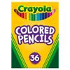 Crayola Цветные 36 Ярких Аутентичных Карандашей, Цвета, 684036,