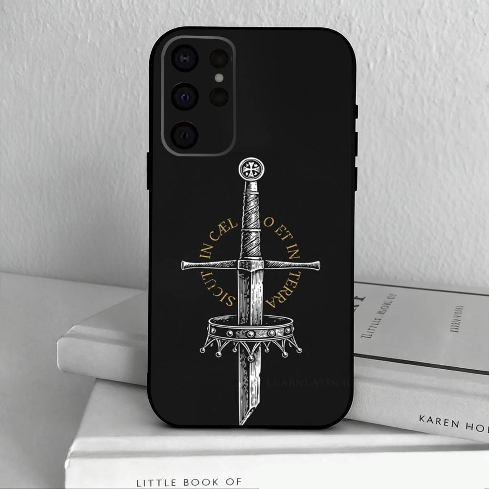 KCD Kingdom C-Come D-Deliverance Чехол для телефона для Samsung S25,24,23,22,30,21,10,9,Ultra,Plus,Lite,FE,4,5 G Мягкий черный чехол
