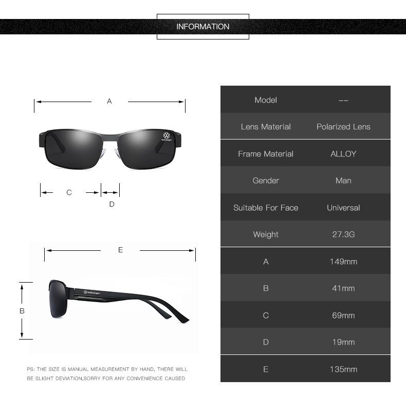 Для VOLKSWAGEN VW Volkswagen R Line GTI Golf Touareg Jetta Polo Magotan Tiguan Arteon Passat Автомобильные Высококлассные Роскошные Солнцезащитные Очки УФ P