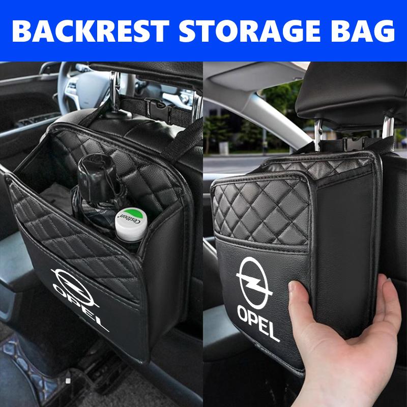 Multi-function Car Storage Bag Seat Back Pocket Accessories For Opel Astra G H J K F Corsa D Zafira B Insignia Mokka Regal