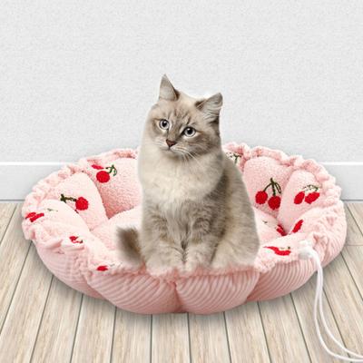 Кровать для домашних животных, сверхтолстая, многоразовая, супер мягкая, удобная, дышащая, сохраняющая тепло, высокоэластичная, легкая, круглая кровать для больших домашних собак, будки для спальни