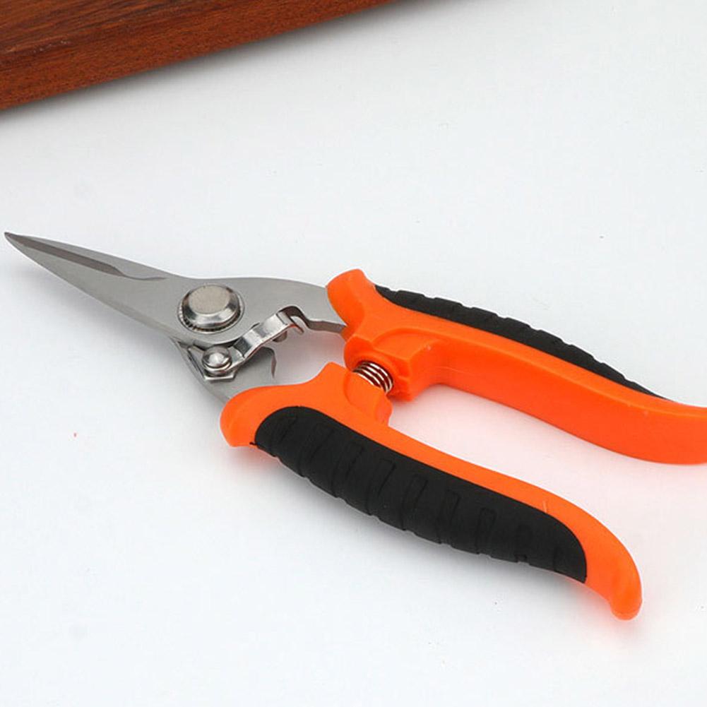 Stainless Steel Electrician Scissors Multi-Purpose Manual Scissors Serrated Electrician Shears For Cut Electrical Wire Iron
