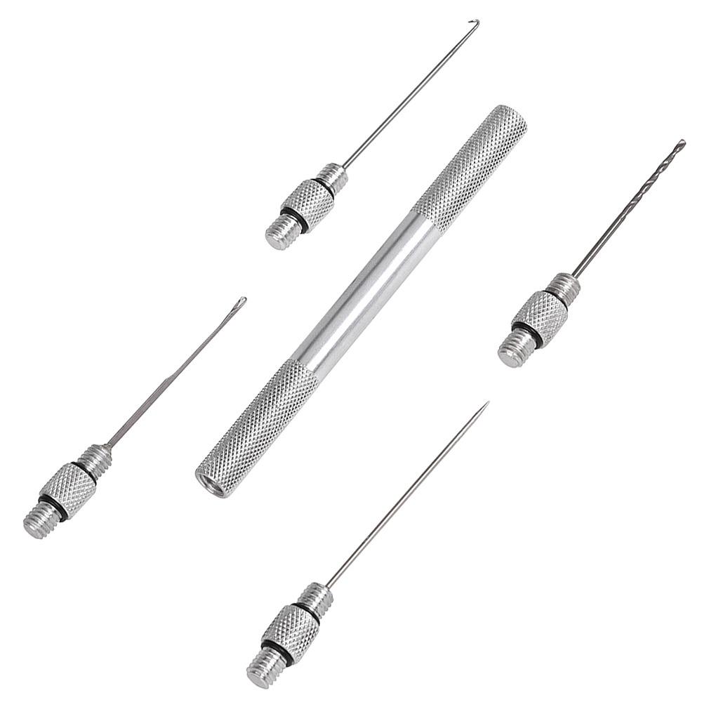 with Line Scissors Fishing Bait Needle Secure Grip Bait Drill Stringer Bait Needle Kit  for Corn