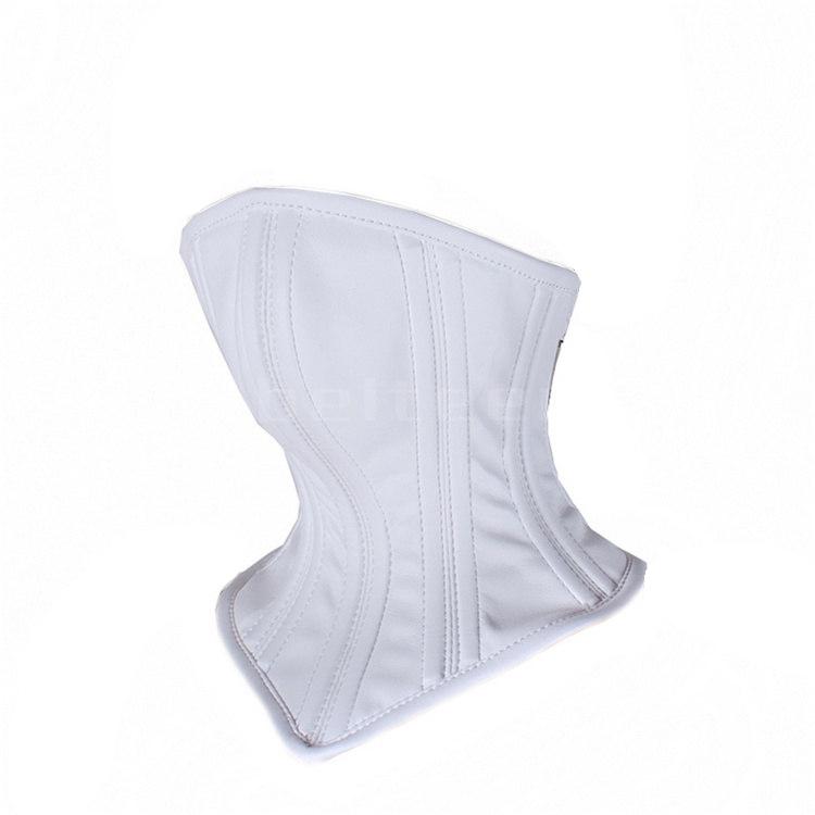 Запираемый ПУ Кожаный Ошейник для Шеи Ограничители Позы Ролевые Игры Маска на Половину/Все Лицо БДСМ Упряжь Взрослая Игра Секс-Игрушки