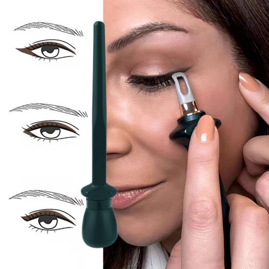 Практичная направляющая для подводки глаз, простая в использовании, противоскользящая.