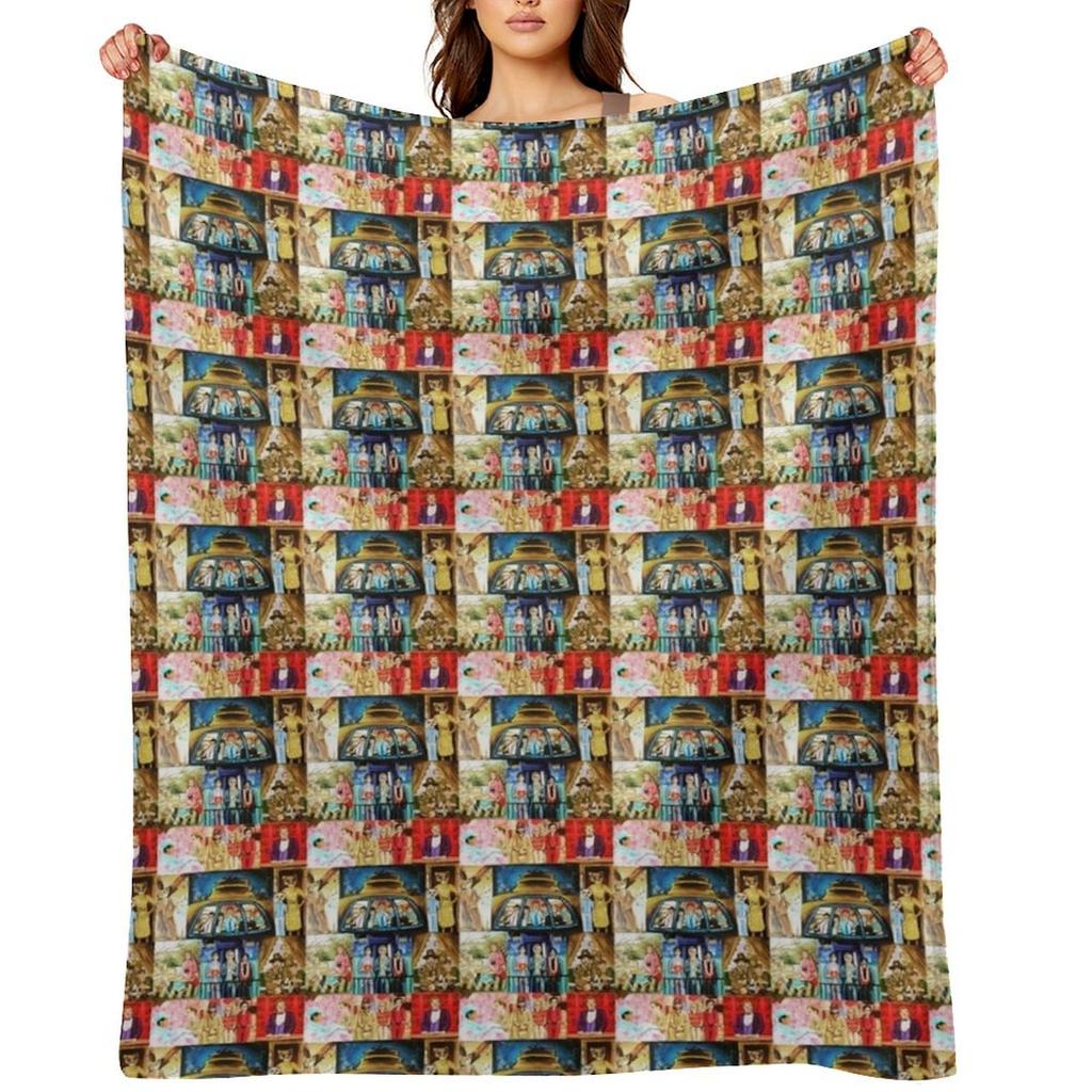 Wes Anderson Throw Blanket Decorative Throw Summer Beddings Sofas Bed covers Blankets