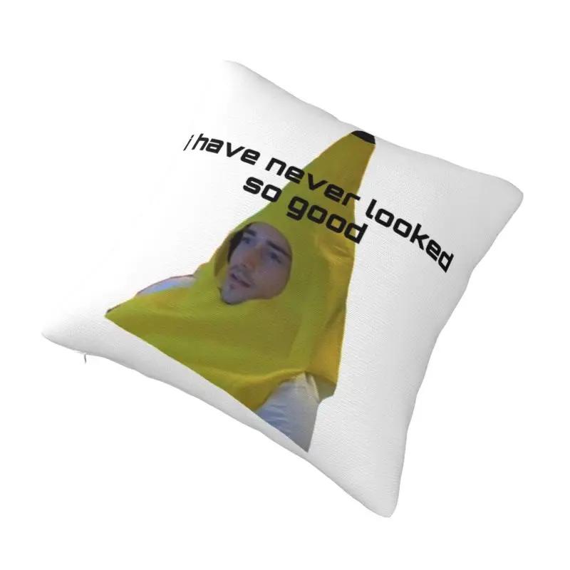 Banana Charles Leclerc Pillow Case 45x45cm Living Room Decoration Nordic Chair Cushion Cover Square Pillowcase