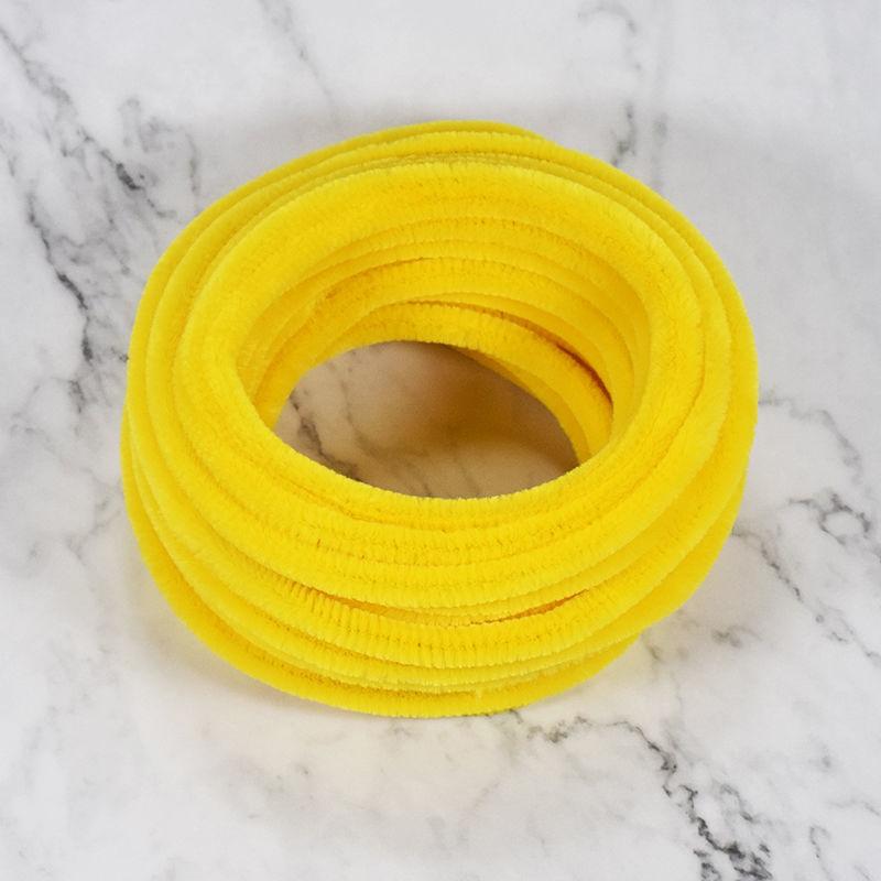 1,5 м бархатные цветы твист-палочка имитация бархата синели стебель полоса красочная мягкая бархатная твист-проволока