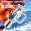Mug - Inox - 40oz Car Mug II - Grande Capacité - Isolant - Prise en main facile