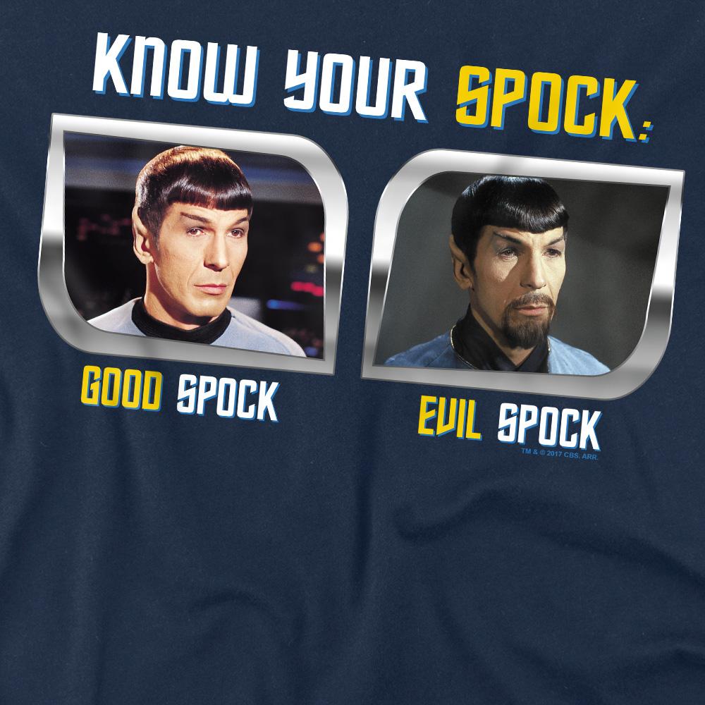 Star Trek Mens Know Your Spock T-Shirt