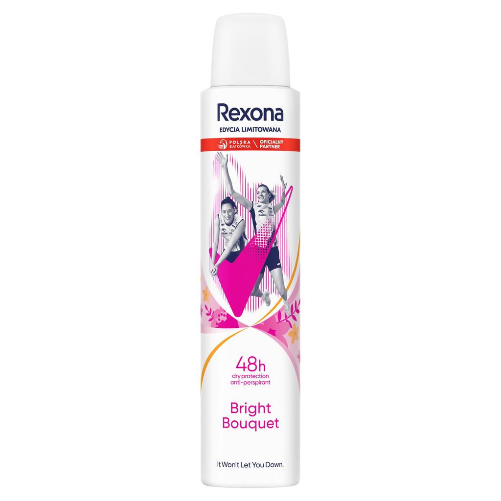 Rexona Bright Bouquet Antiperspirant Spray For Women, 48H 200