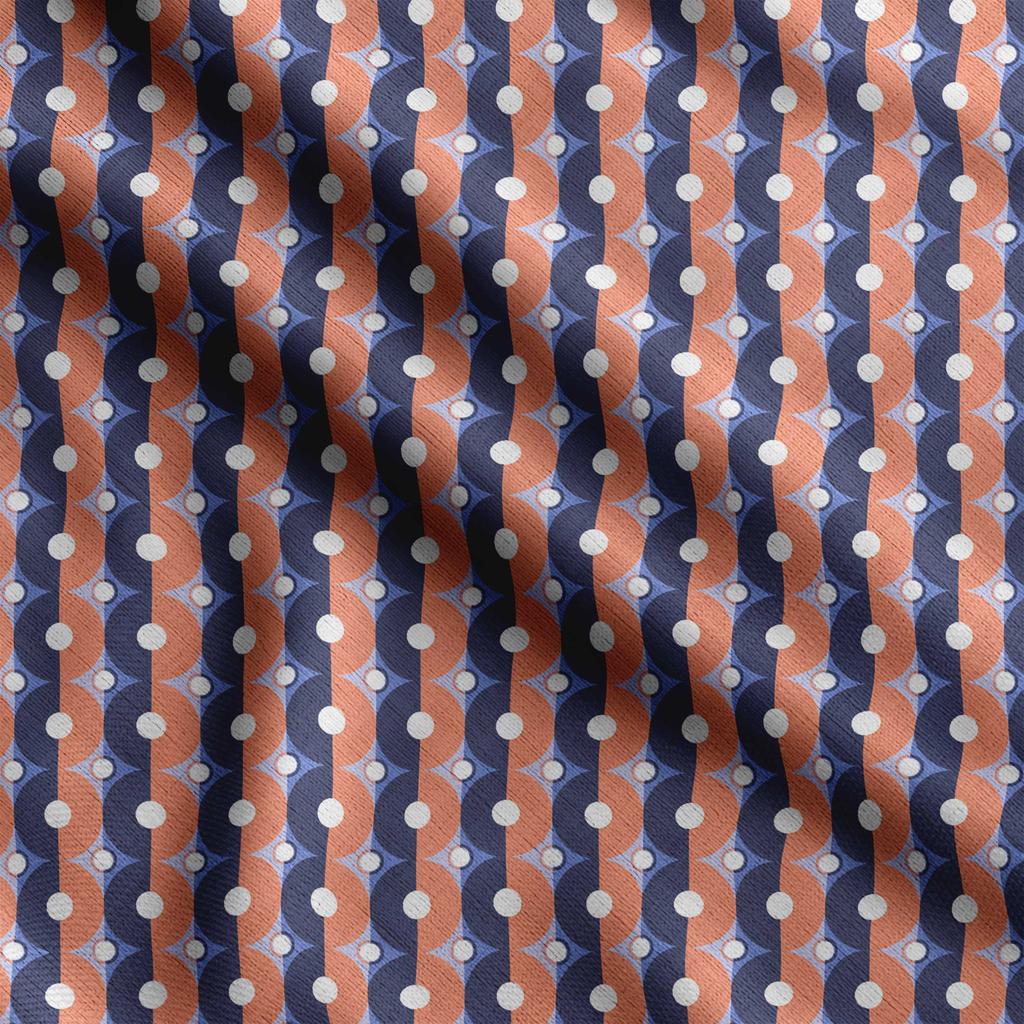 Soimoi Geometric Print,  Cotton Cambric, Quilting Fabric Sold by The Yard 42 Inch Wide, Medium Weight Cotton Fabric,