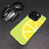 Стильный чехол для телефона с лимонами для iPhone 17 16 15 14 13 12 11 Pro Max XS Max 7 8 Plus Ударопрочный силиконовый матовый чехол