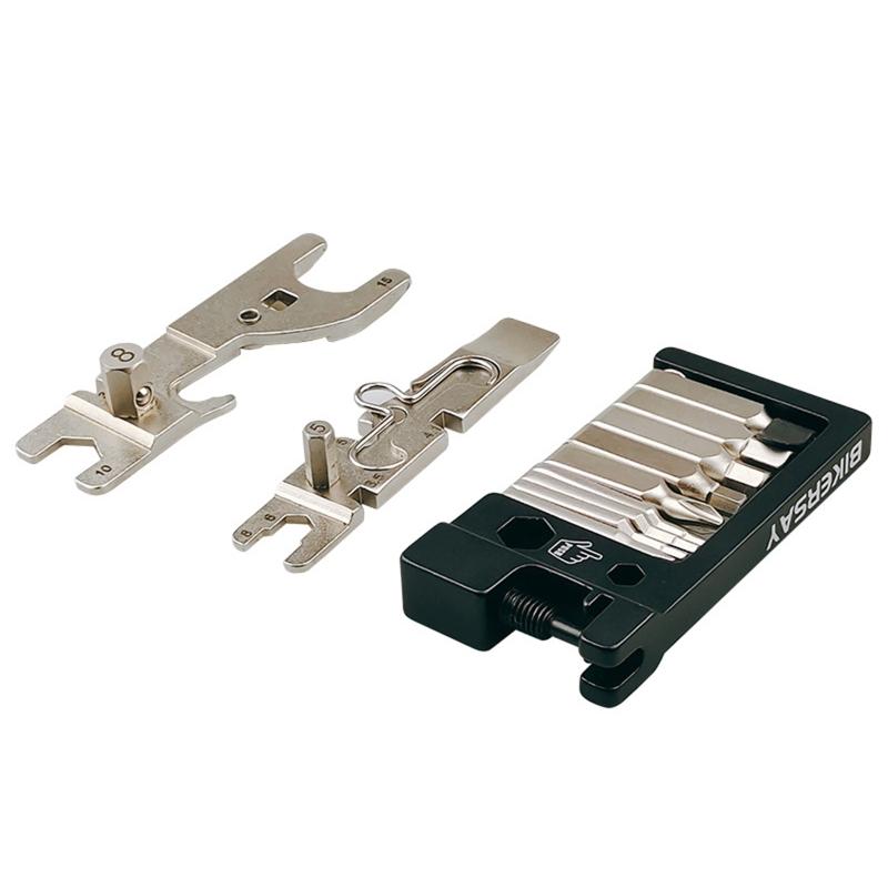 Портативный велосипедный мультитул, многофункциональный ключ, набор инструментов для ремонта велосипеда