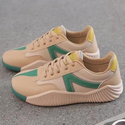 Женская обувь, новые весенние легкие кроссовки на мягкой подошве, универсальная повседневная обувь в корейском стиле, кроссовки для бега для подростков, туфли-лодочки