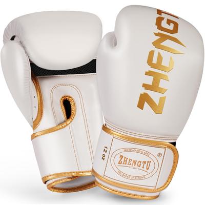 Рекомендовано бойцом RIZIN Макото Чжэнту Золотая серия Боксерские ПУ внутренние перчатки Шок Ударные Гарантия Перчатки Shenryu, 8/10/12/14/16 унций., Кожа,