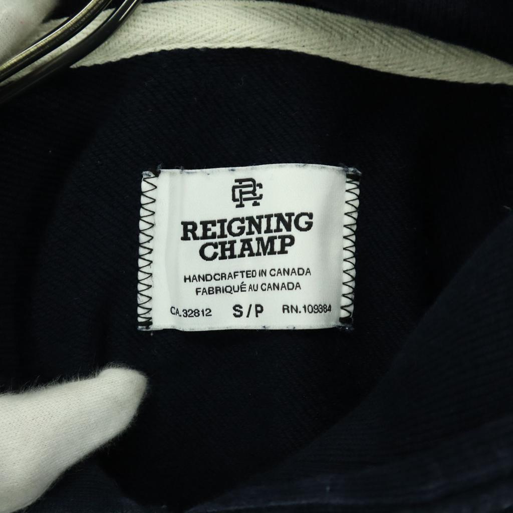 REIGNING CHAMP Made in Canada Plain Long sleeve Sweatshirts S Navy Men's Used