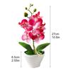 1 шт. искусственные цветы орхидеи высотой 27 см искусственные