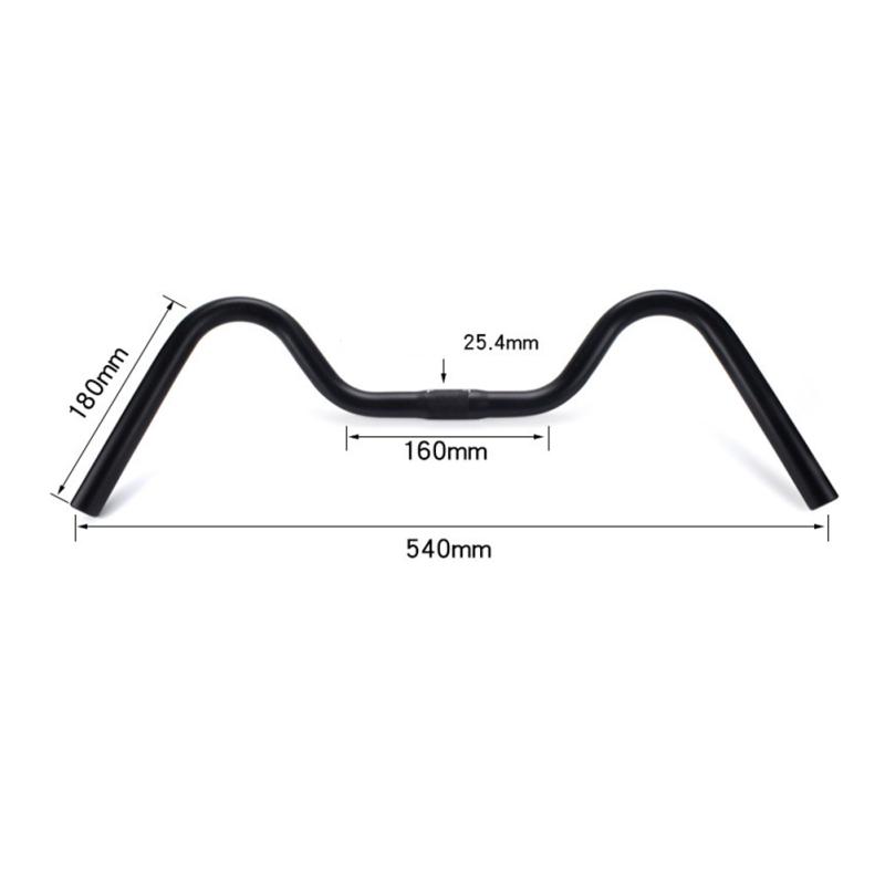 Руль «Ласточка» для велосипеда, тип M, алюминиевый сплав, 31,8 мм, детали ретро-комфорта для городского шоссейного велосипеда