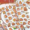 Lovely Hand Accounting Stickers 3D Stationery Stickers New Capybara Bubble Stickers