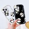 Cute Cartoon Pattern Cream Texture Casing Wavy Edge Soft Silicone Cover Phone Case for Samsung