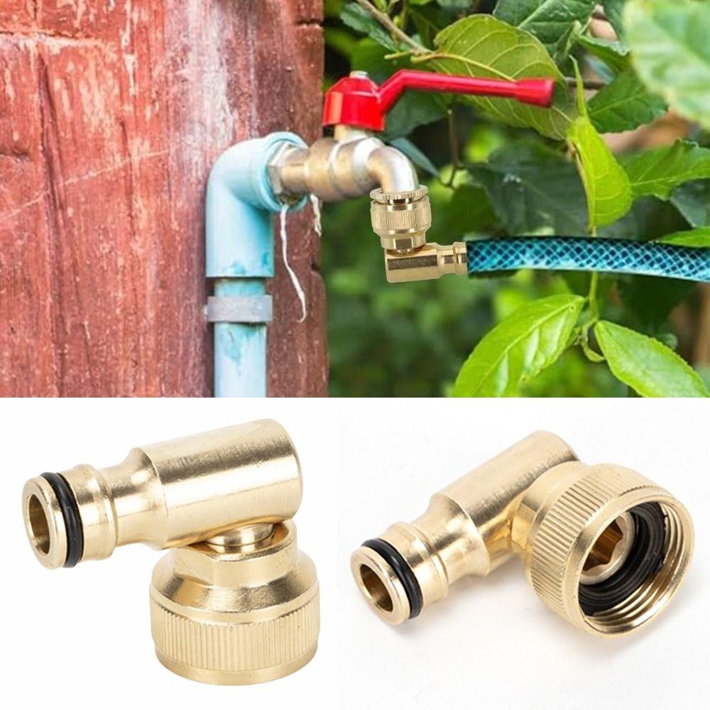 3/4" Swivel Elbow Converter 90 Degree Watering Connector Garden Hose Connector Outdoor Irrigation