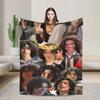 Одеяло Конана Грея Качественное Теплое Мягкое Постельное белье Пледы Зима Девочки Мальчики Диван Кровать Принт Покрывало