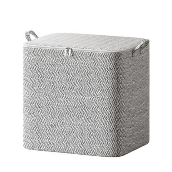 Zipper Closure with Handle Clothes Storage Basket Closet Organizer Housemoving Package Duvet Cover Bed Sheets