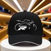 1 шт. Бейсболка с принтом мотоцикла S1000RR Легкая дышащая черная кепка-snapback для активного отдыха, кемпинга, путешествий
