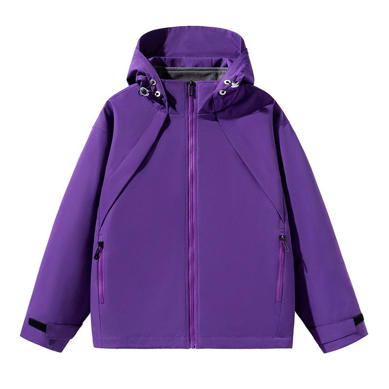 Теплая, ветро- и водонепроницаемая куртка три в одном, съемная куртка для активного отдыха, куртка из двух предметов одежды, с капюшоном, модная и универсальная куртка