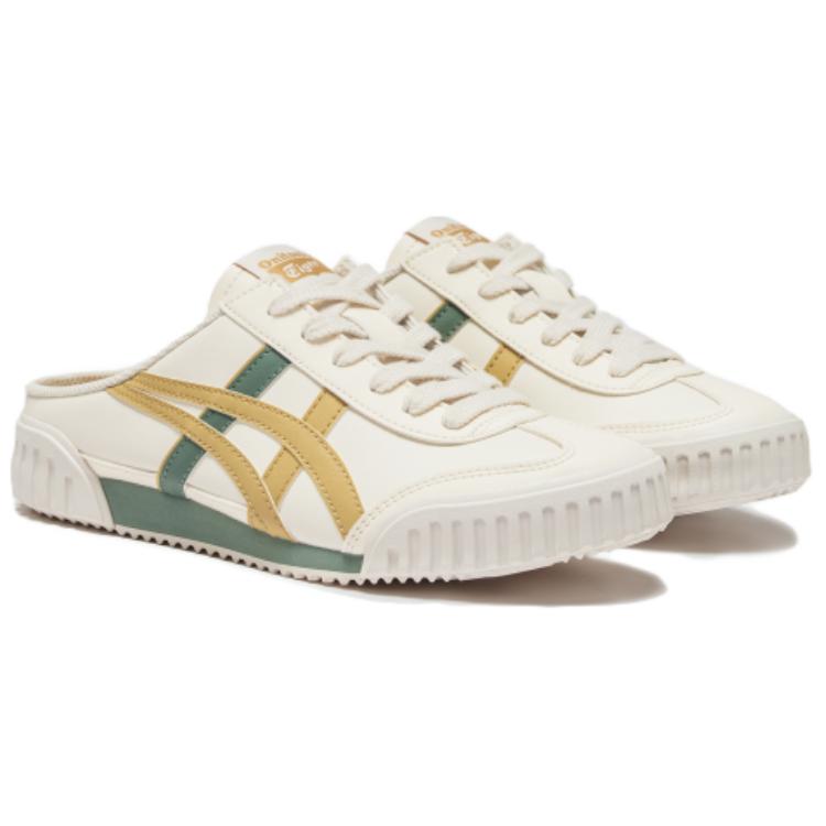 ONITSUKA TIGER Machuation Сабо из синтетической кожи Удобные повседневные Амортизация Низкий верх Повседневная обувь Унисекс 1183C012-104