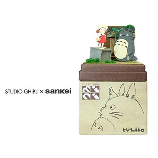 Sankei Studio Ghibli Мини Мой сосед Тоторо Перед Великим храмом Кусуноки Бумажная модель MP07-99