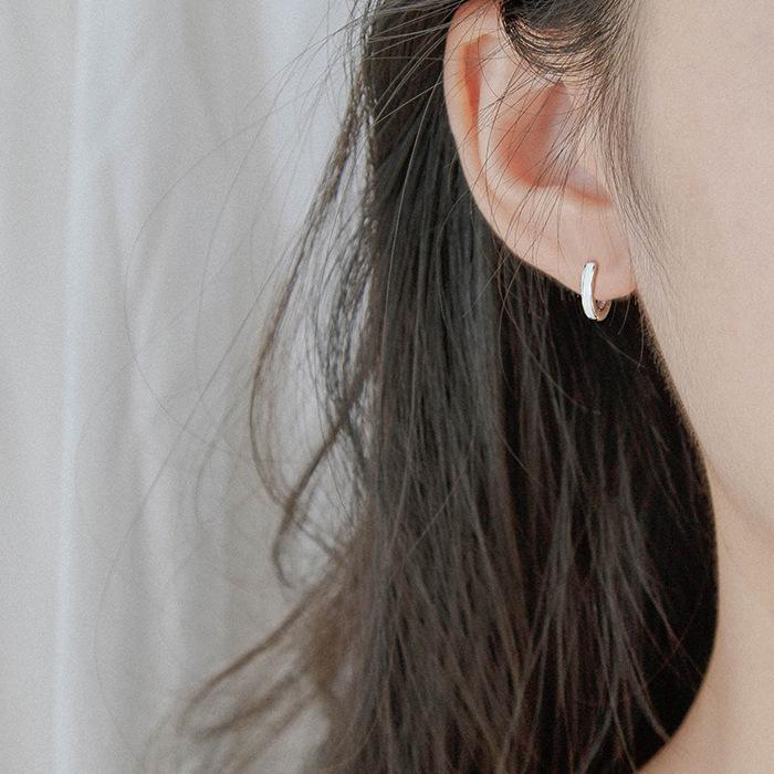 Женские круглые серьги-пусеты - Модные круглые каффы для ушей, Стиль для сна, Корейская мода