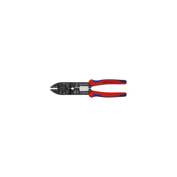 KNIPEX 9721-215 Crimping Pliers (SB) 215mm