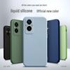Oppo A96 Liquid Silicone Protective Case - V25 All-Inclusive Design, A36 Simple Pure Color, A93 Men's Cover.