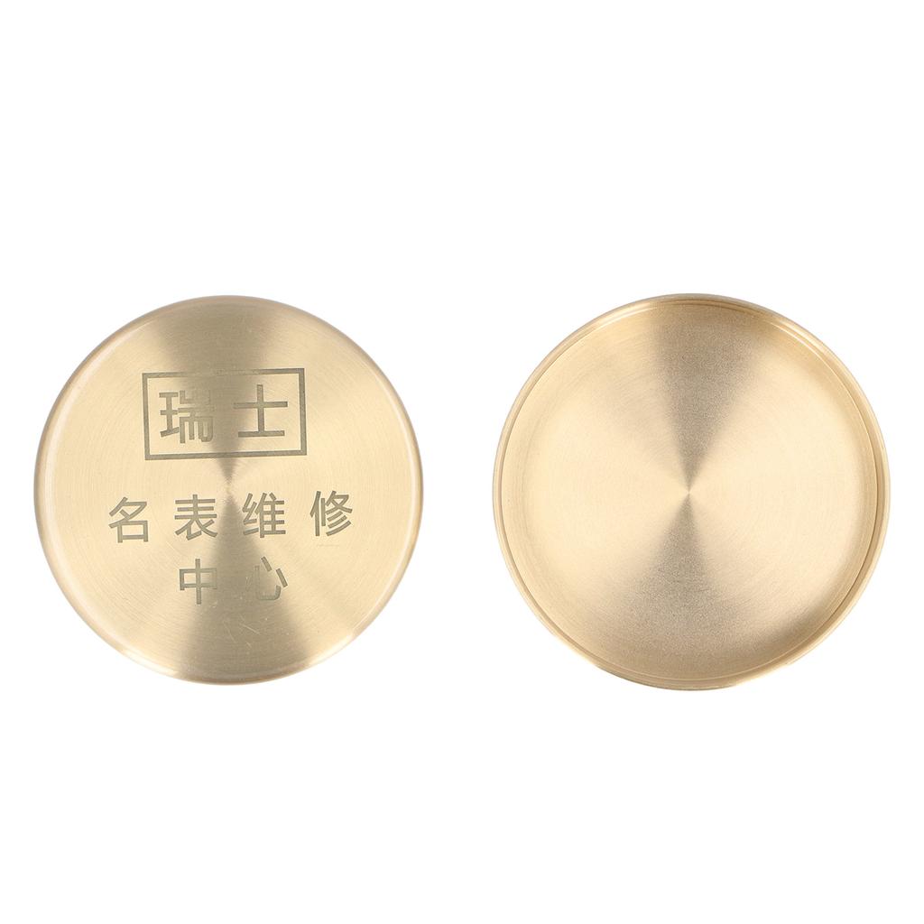 Горшок для промывки часового механизма маслом, латунь, отличная герметичность, портативный горшок для очистки часового механизма маслом