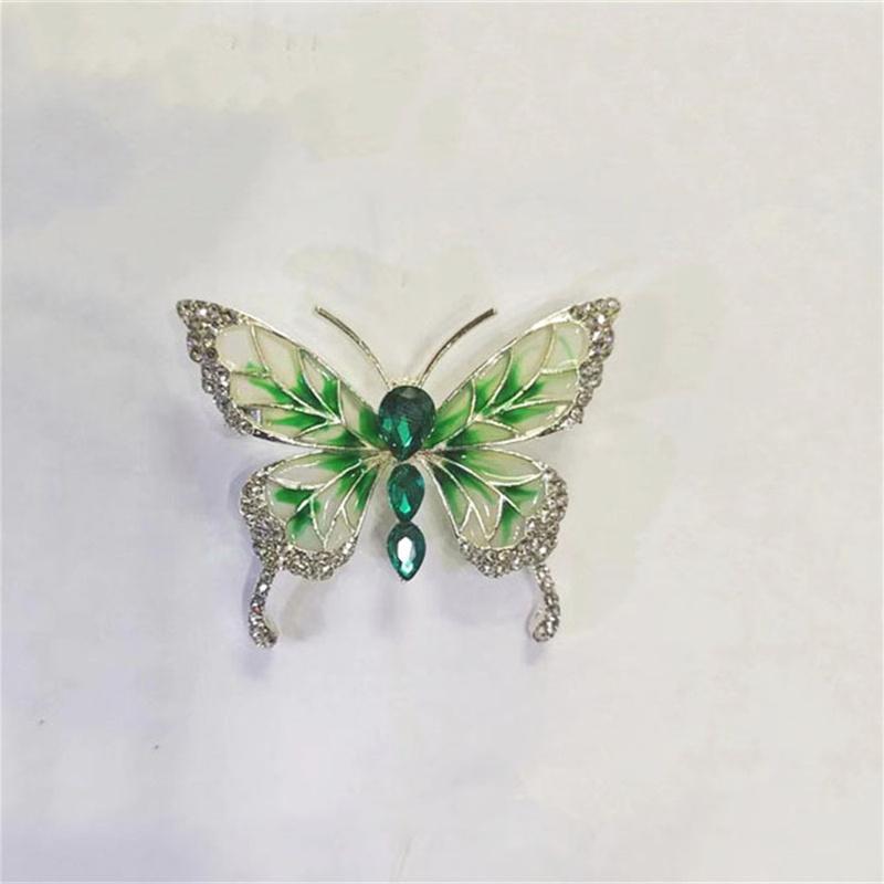 Новая модная женская брошь, брошь в стиле бабочки, роскошная брошь, студенческая брошь, брошь для одежды
