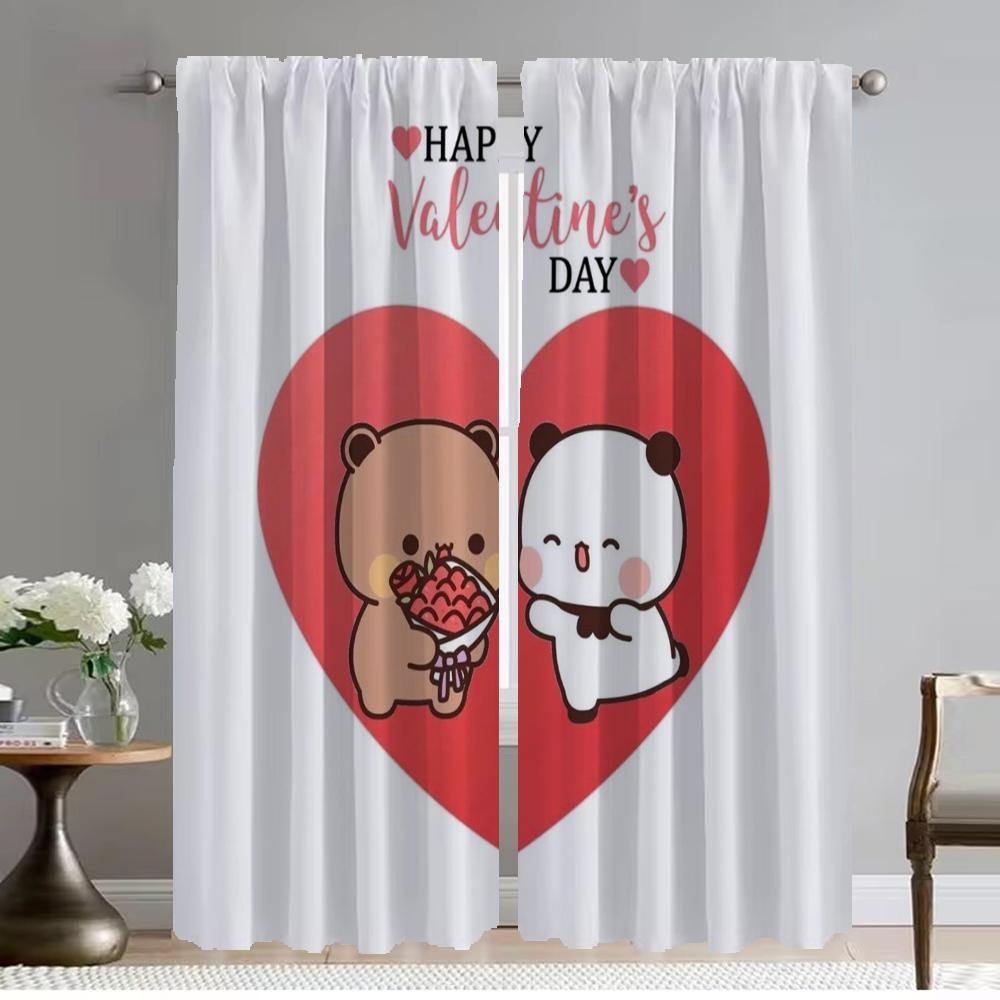 Украшение на Хэллоуин BUBU DUDU затемняющие шторы для камеры элегантные шторы для комнаты 2 шт. оттенки разделительные оконные шторы для детей