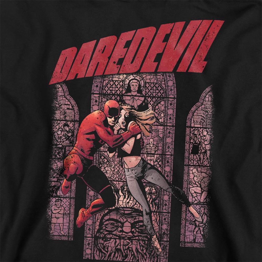 Daredevil Unisex Adult Born Again Punisher Graffiti Sweatshirt