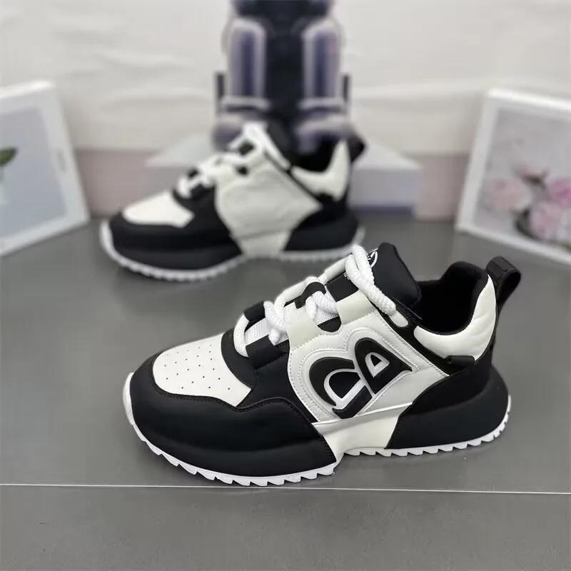 Модные дизайнерские массивные кроссовки для мужчин, покрытая подошва, модные кожаные дышащие повседневные кроссовки с увеличенной внутренней платформой