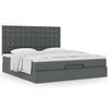 Cadre de lit ottoman - 160x200cm - Matelas inclus - Tête de lit - Rangement sous le lit