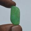 Natural Chrysoprase Gemstone Cabochon 22 Carats Size 26x13 MM Fancy Shape, Jewelry Making Craft Supply