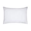 Protège-oreiller - Carlyne - 50 X 70 Cm - 100% Coton - Anti-acarien - Blanc