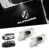 Светодиодные лампы подсветки салона Virauto с лазерным логотипом для Toyota Alphard серии 40 и 30, приветственные огни для дверей ALPHARD и High, настоящие, простые, для автомобиля, повышенные